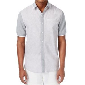 NWT Sean John Light Gray Button Down
